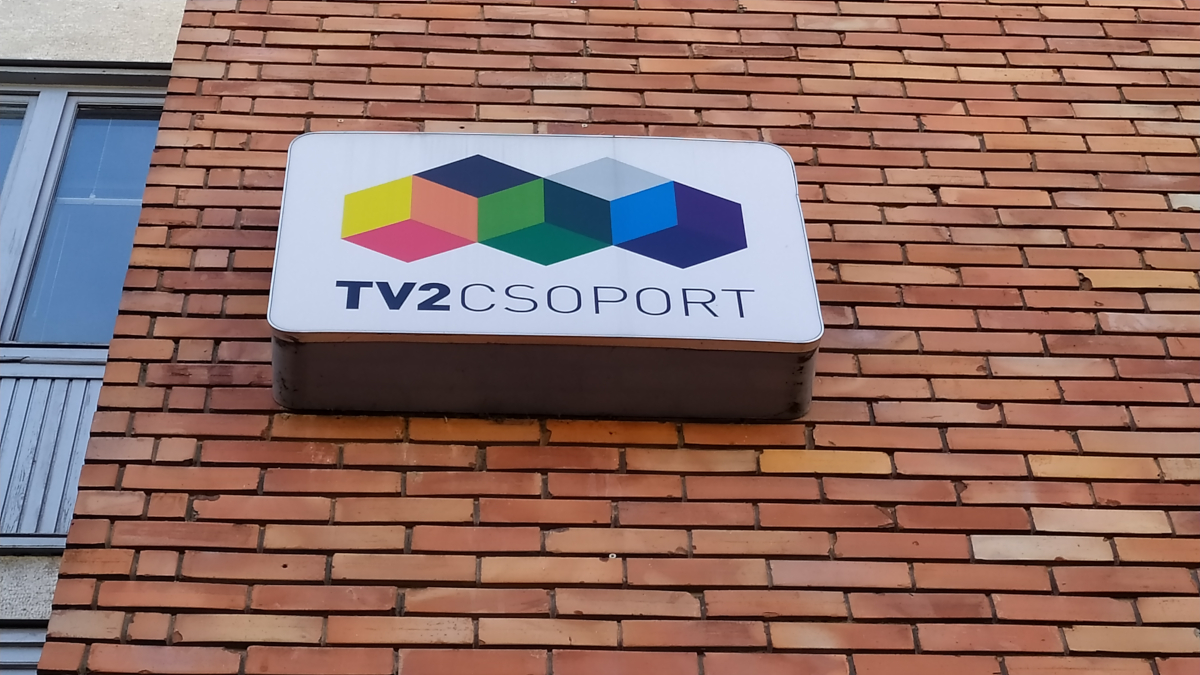 A TV2 Média Csoport Róna utcai székháza Budapesten